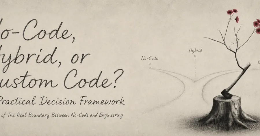 No-Code, Híbrido ou Código Customizado: Como Escolher a Melhor Abordagem para o Site da Sua Empresa?