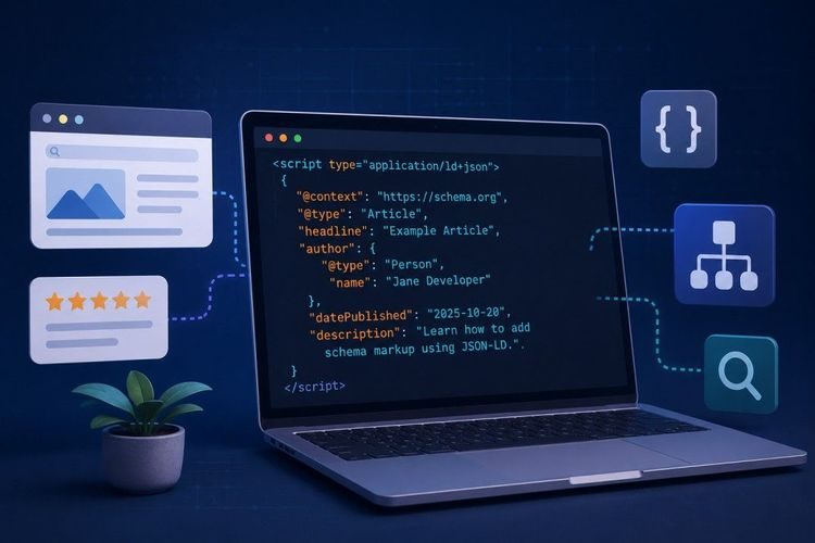 Schema Markup JSON-LD: Otimize SEO do seu Site Empresarial Sem Plugins