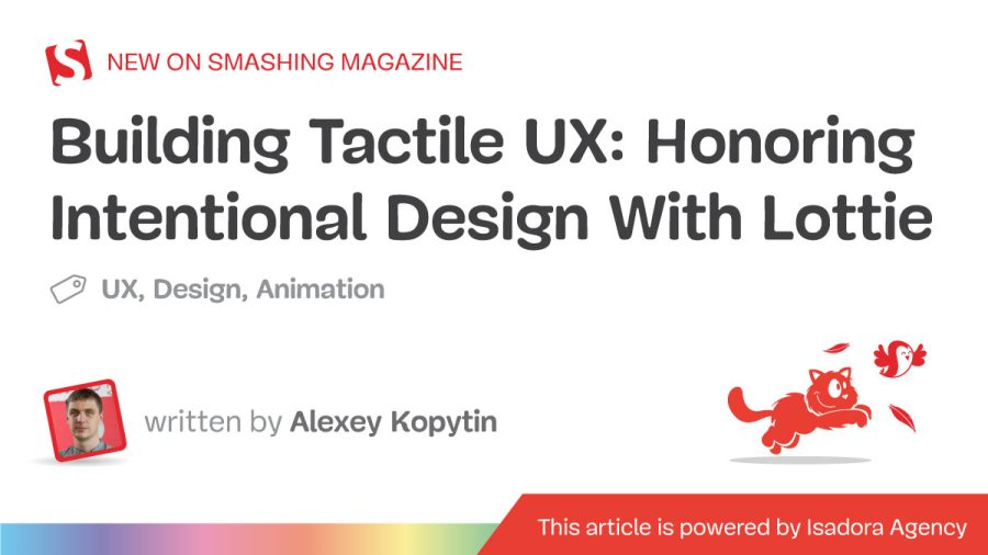 UX Tátil com Lottie: Como Criar Animações Intencionais para o Site da Sua Empresa
