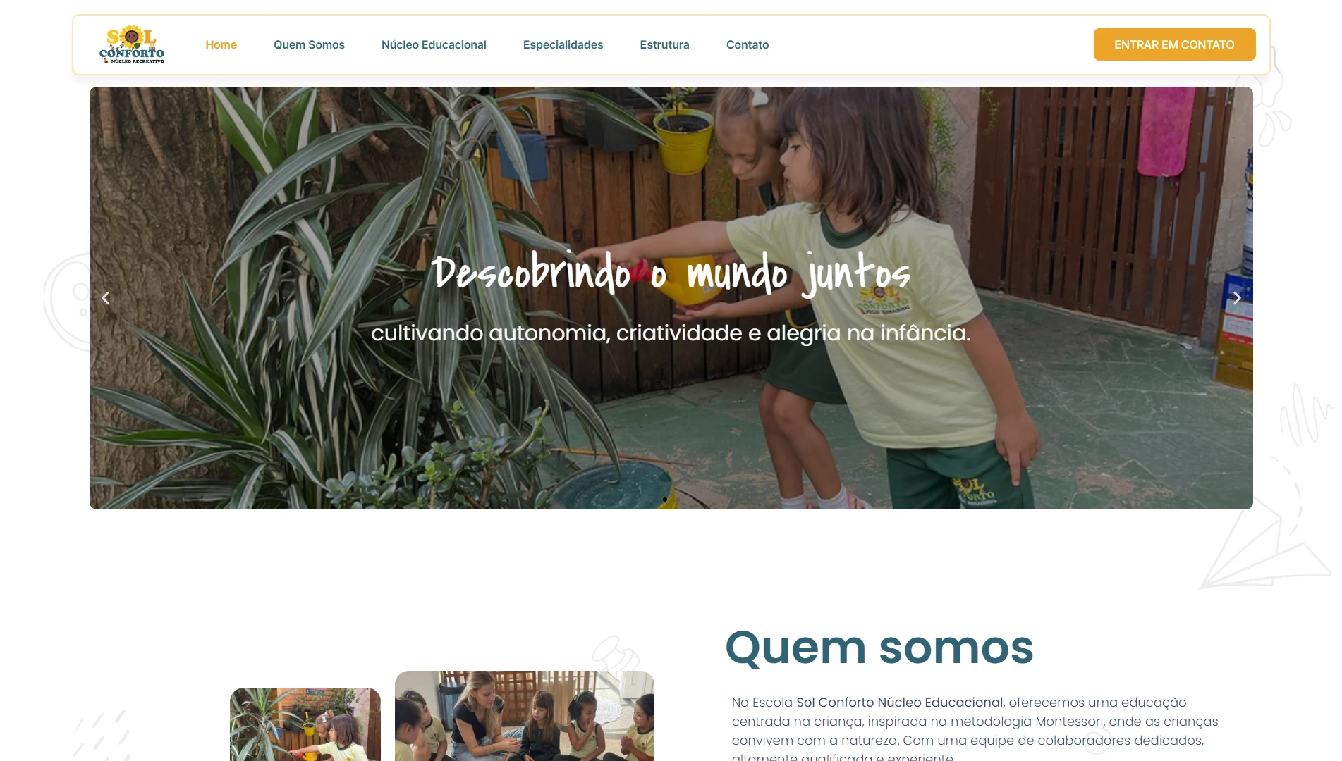 Escola Sol Conforto