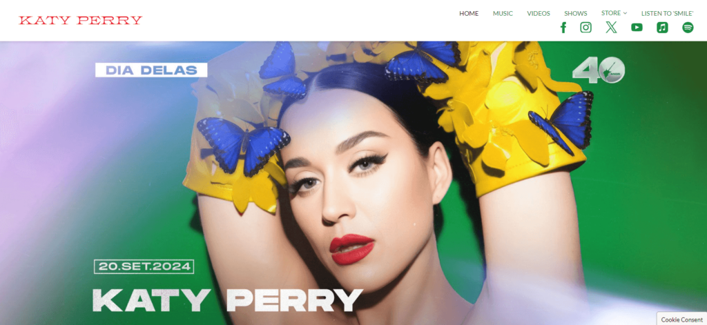 Site Katy Perry